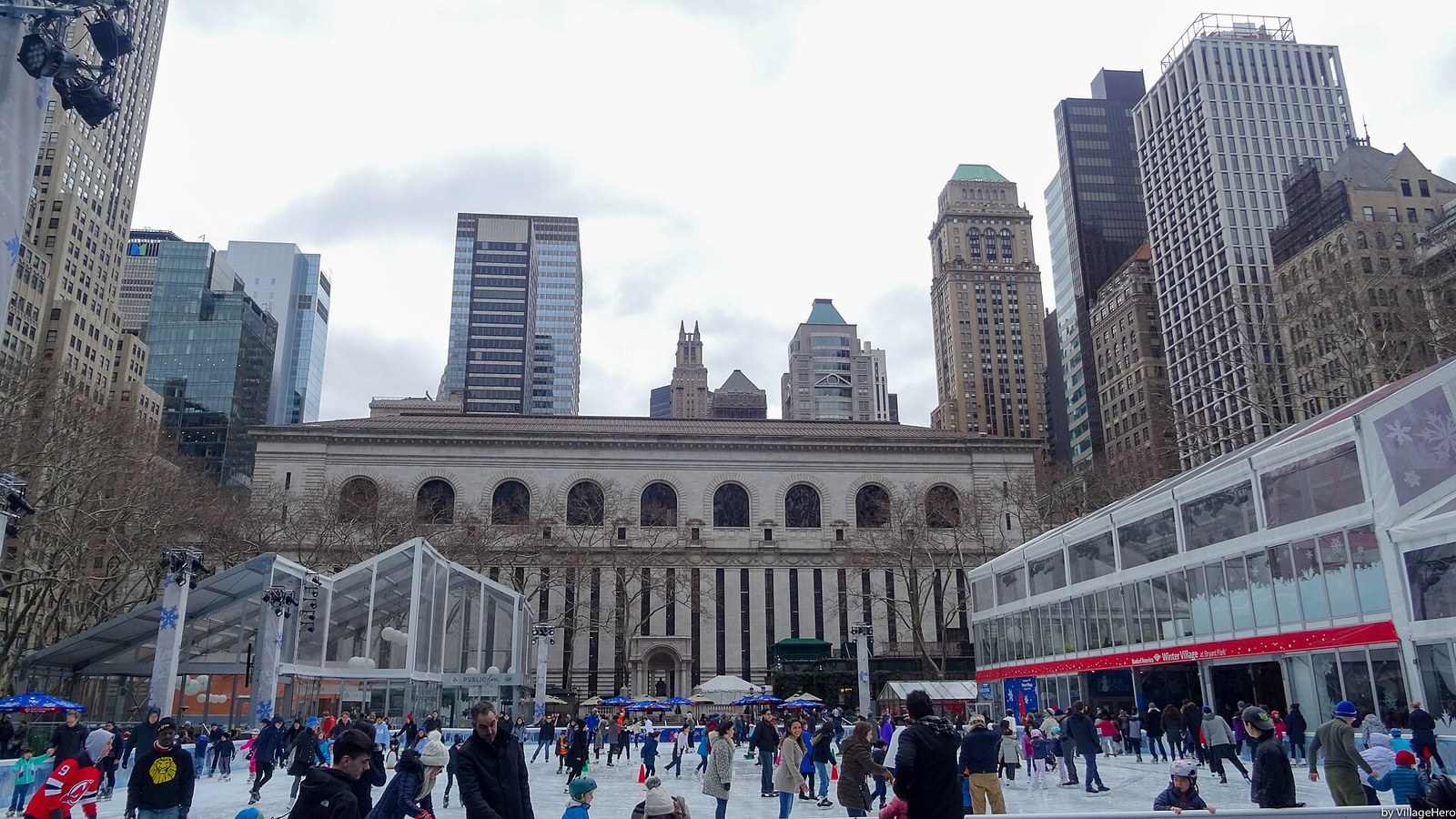 Bryant Park Winter Village — Seasonal Activities in Midtown, Manhattan