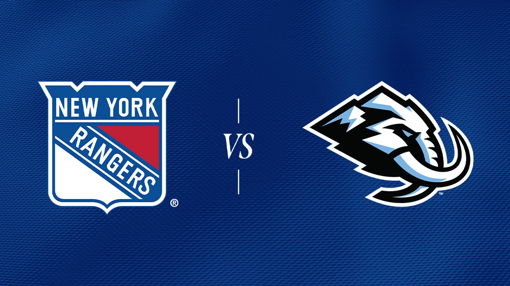 New York Rangers vs. Utah Mammoth — Sports event at Madison Square Garden, Manhattan