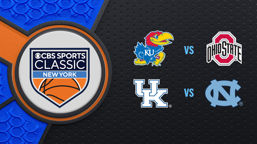 CBS Sports Classic 2026: Kansas vs. Ohio State & North Carolina vs. Kentucky — Sports event at Madison Square Garden, Manhattan