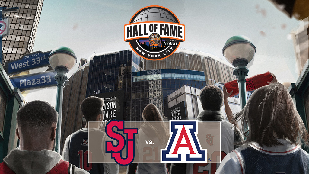 St. John's vs. Arizona — Hall of Fame Series NYC