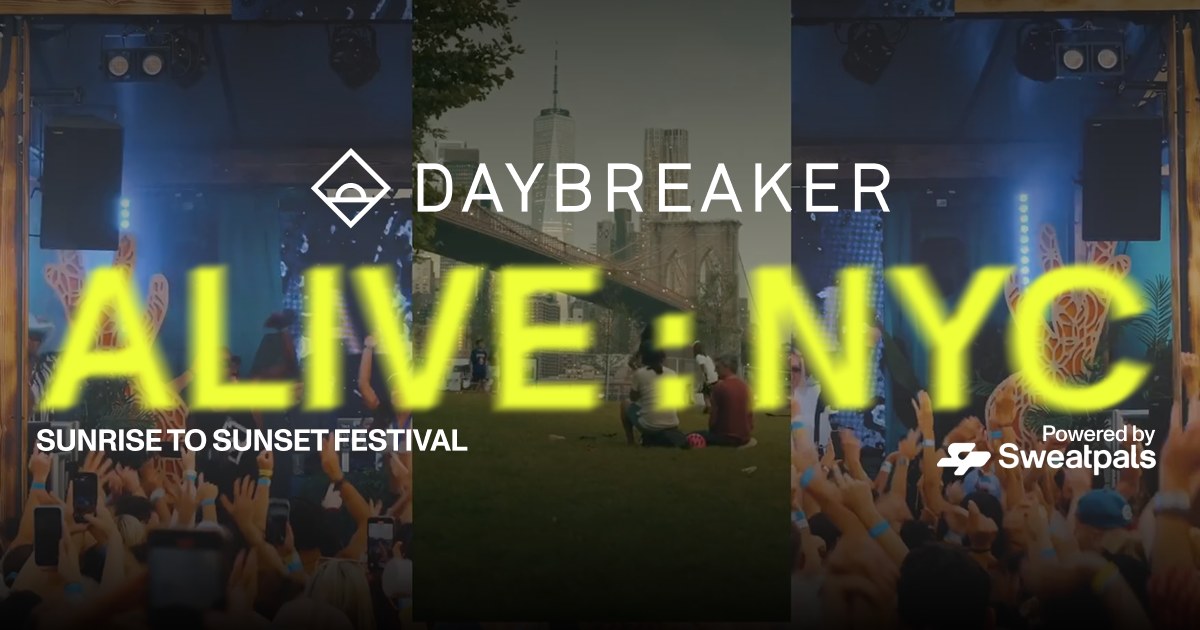 Daybreaker ALIVE Festival