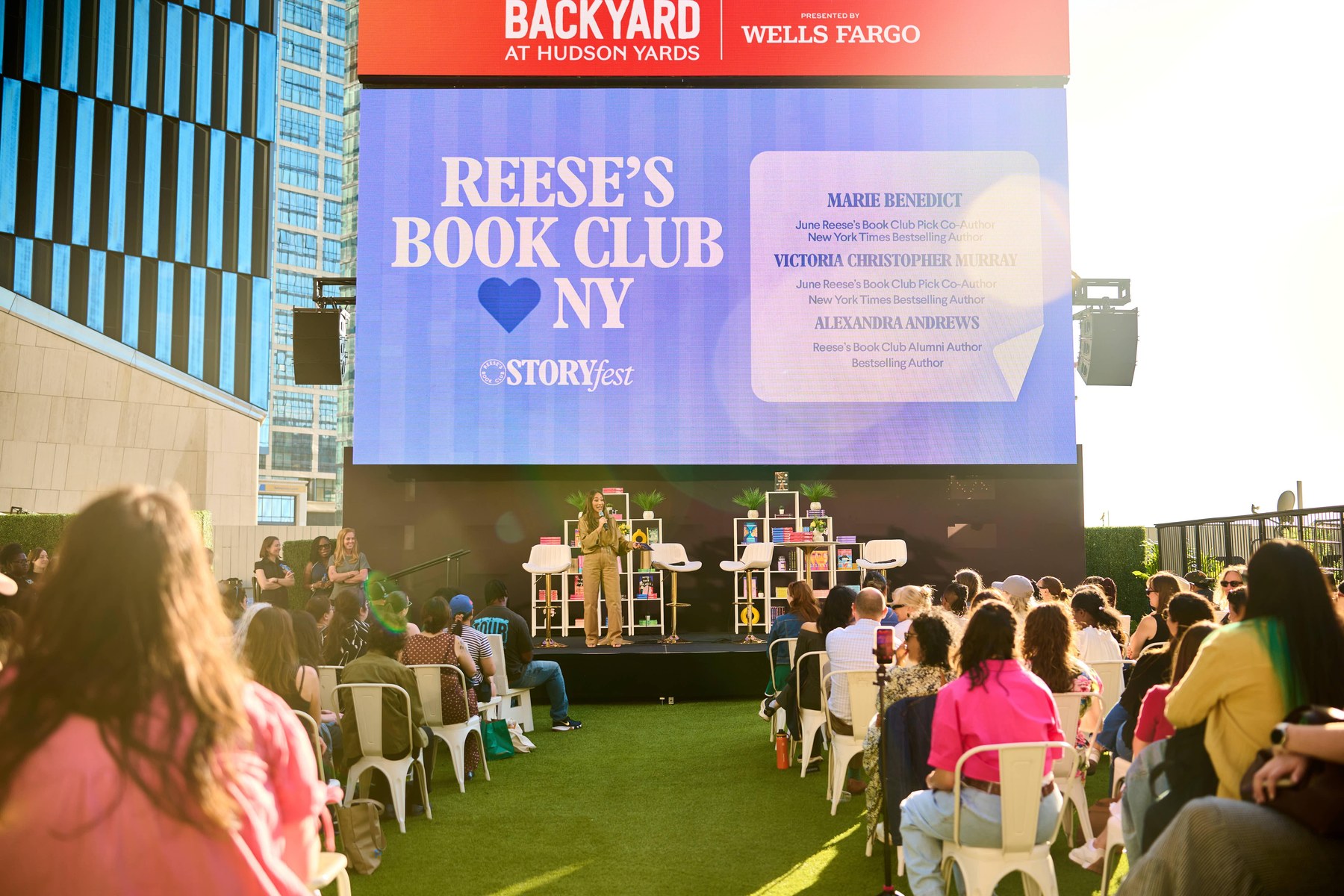 STORYfest with Reese's Book Club at Hudson Yards Public Square & Gardens