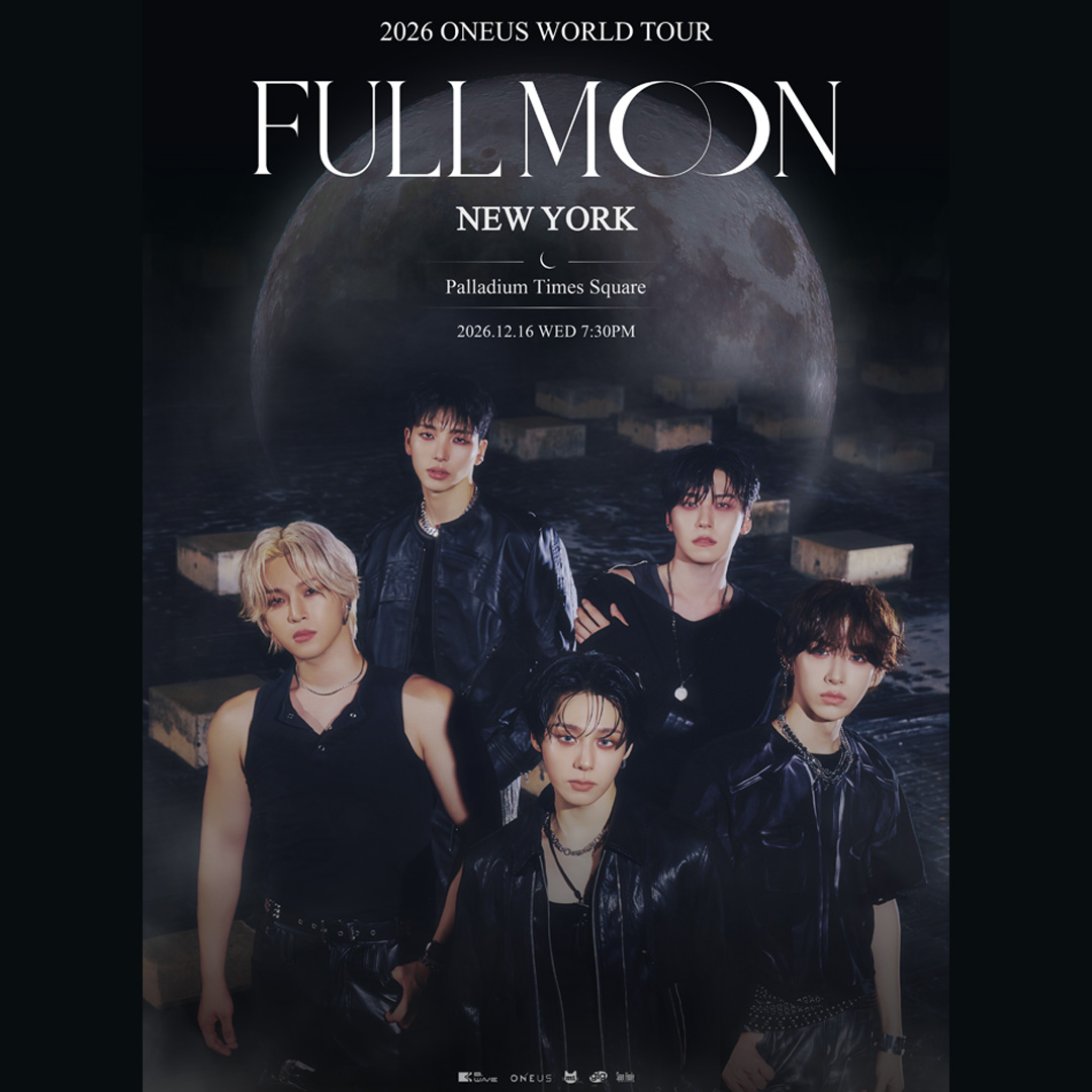 ONEUS – 2026 World Tour: Full Moon at Palladium Times Square — Concerts event at Palladium Times Square, Manhattan