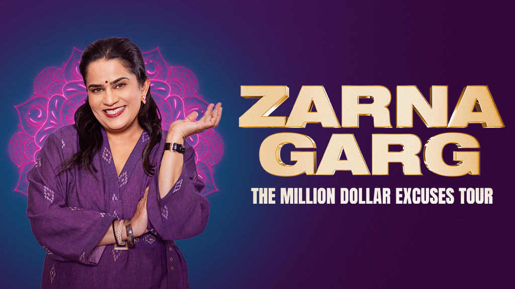 Zarna Garg: Million Dollar Excuses — Comedy event at Beacon Theatre, Manhattan