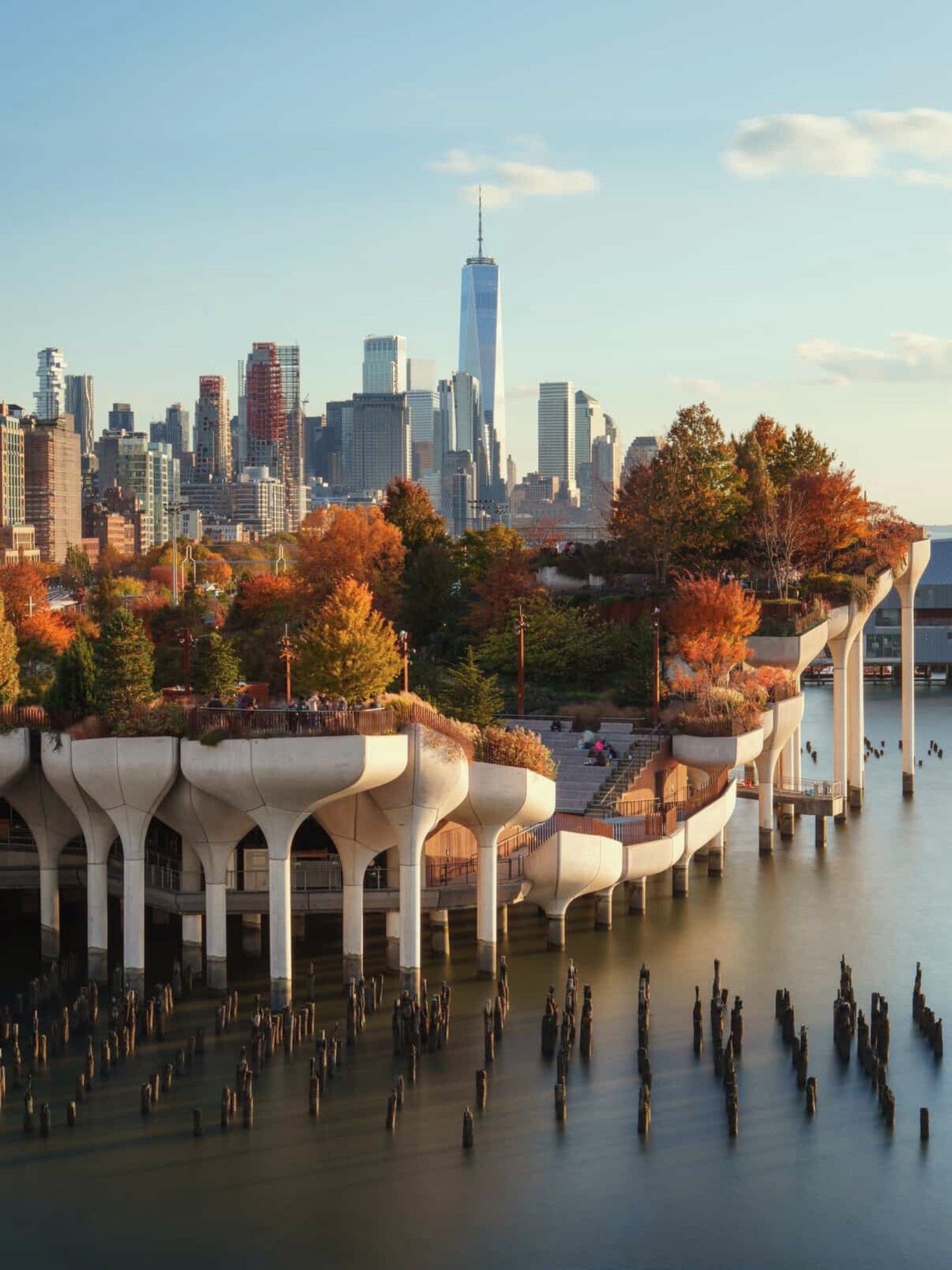Little Island at Pier 55 NYC — Hidden Gems in Meatpacking District / Hudson River Park, Manhattan