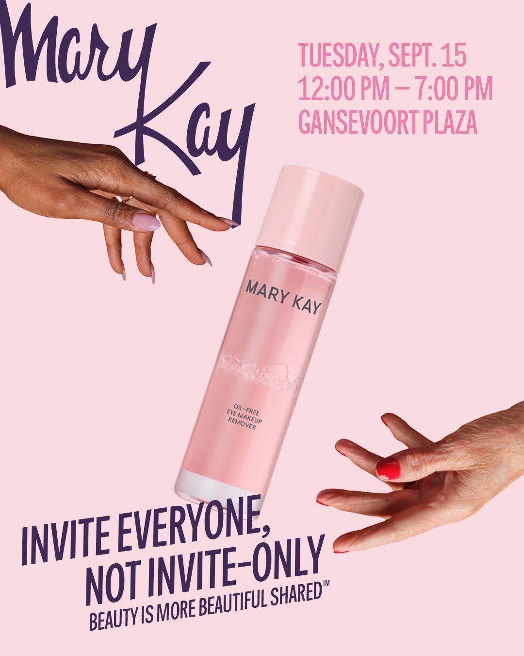 Mary Kay IRL Beauty Experience | Girls Don't Let Girls Gatekeep — Free Events event at Gansevoort Plaza, New York
