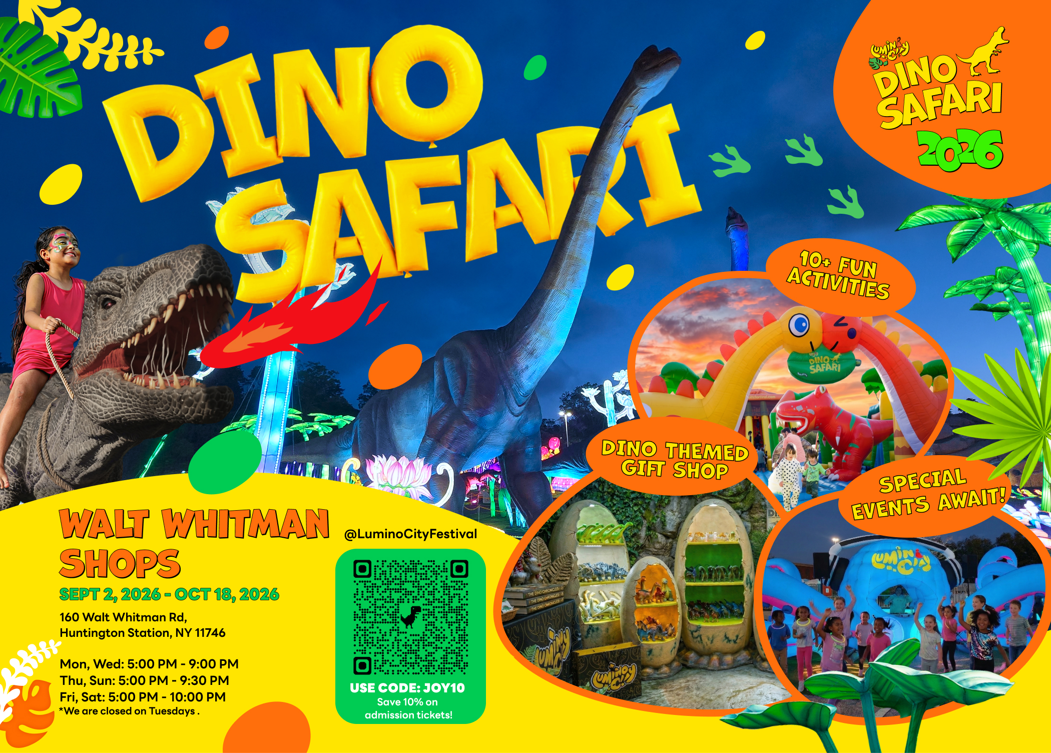 LuminoCity Dino Safari Festival