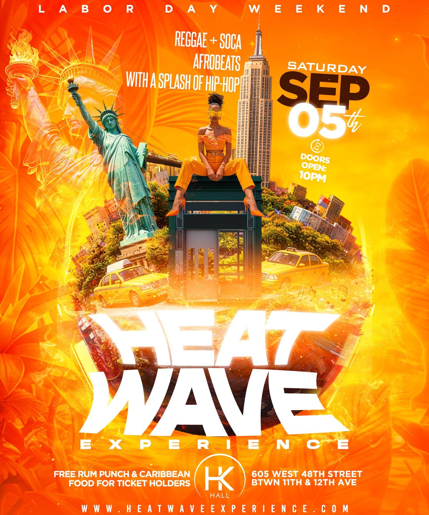 Heat Wave Experience at HK Hall | Labor Day Weekend